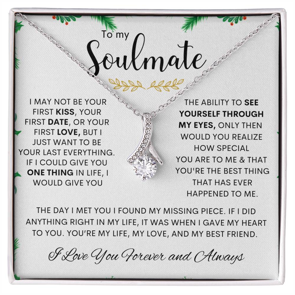 To My Soulmate | I Love You, Forever & Always - Alluring Beauty necklace