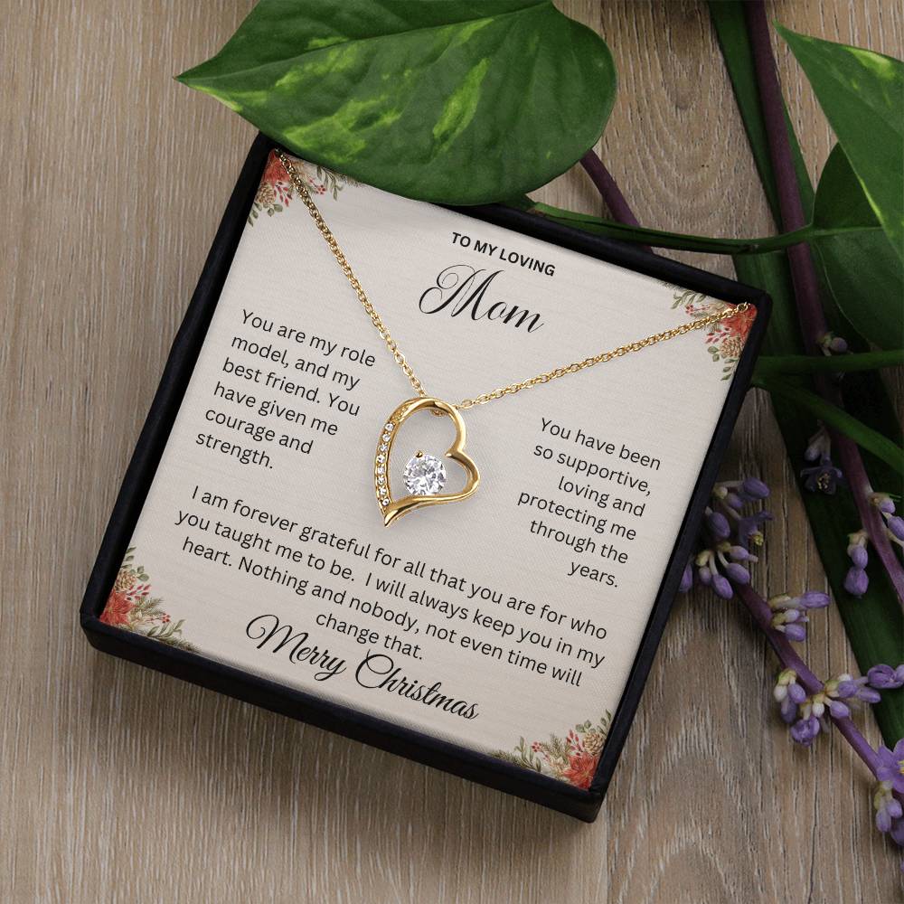To My Loving Mom | Forever Love Necklace