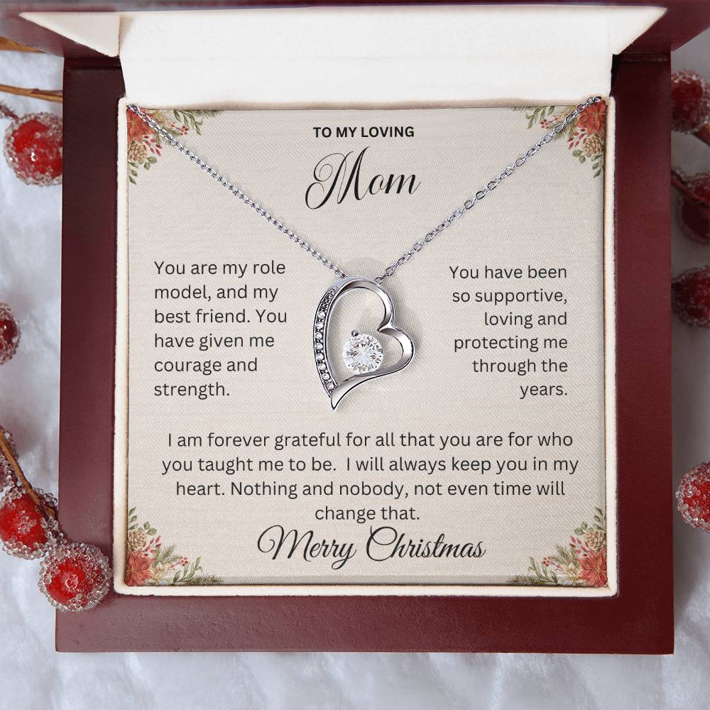 To My Loving Mom | Forever Love Necklace