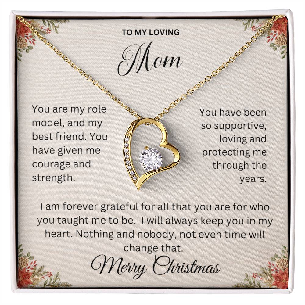 To My Loving Mom | Forever Love Necklace